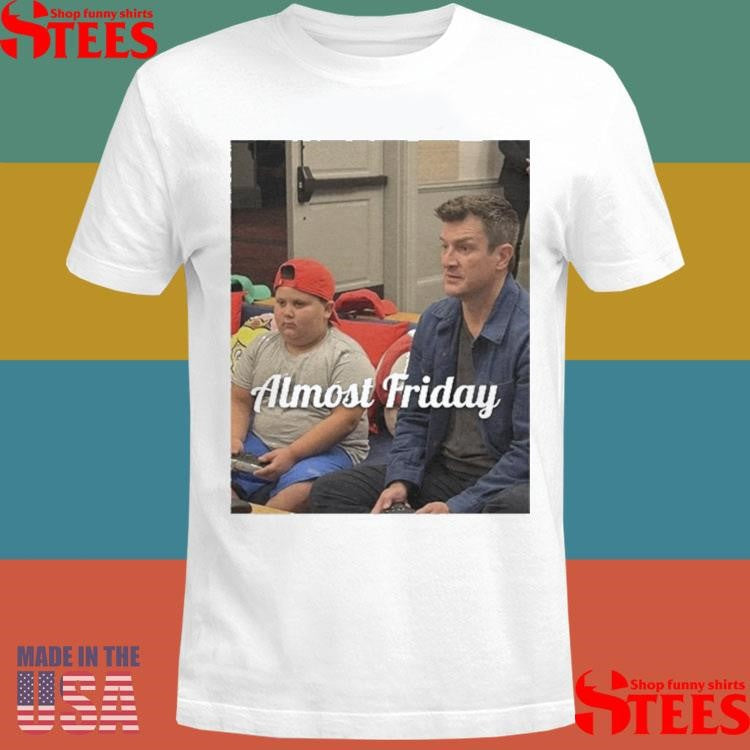 Almost Friday Rizzler Video Game T-shirts