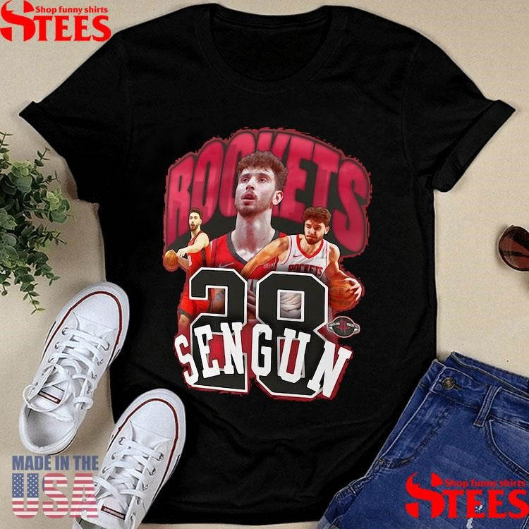 Alperen Sengun Red Houston Rockets Notorious 4. Shirts