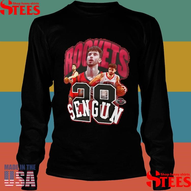 Alperen Sengun Red Houston Rockets Notorious 4. Shirts