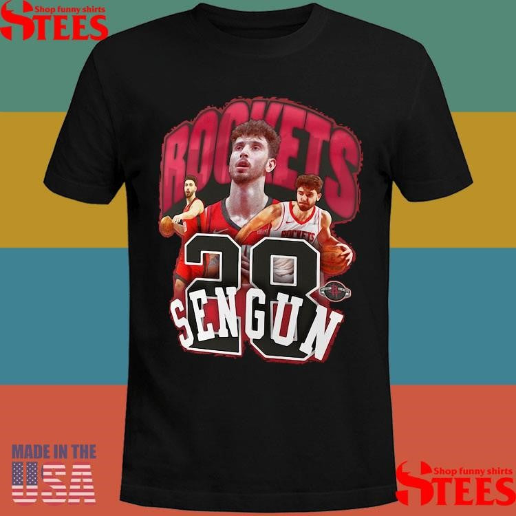 Alperen Sengun Red Houston Rockets Notorious 4. Shirts
