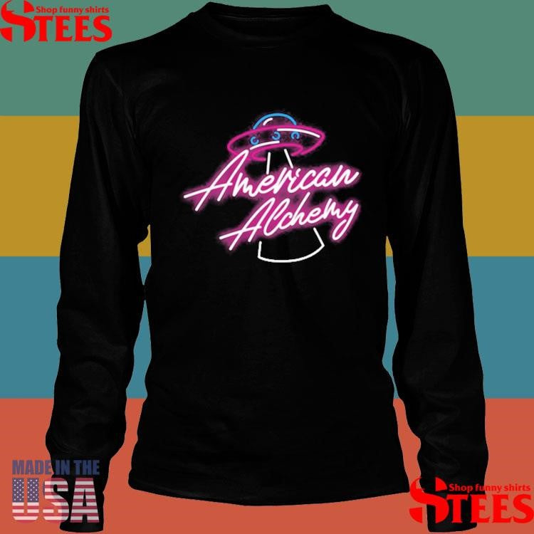 American Alchemy Logo Black Shirts