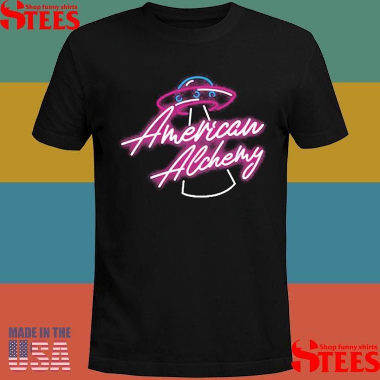 American Alchemy Logo Black Shirts