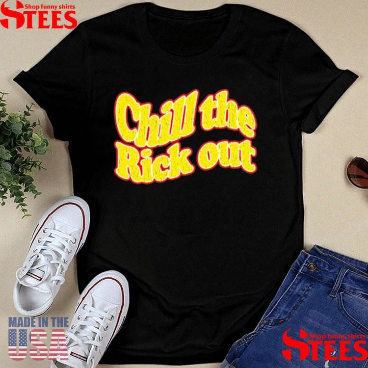 Angela Belcamino Wearing Chill The Rick Out Shirts