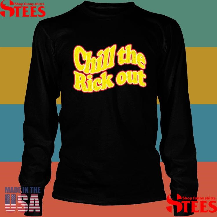 Angela Belcamino Wearing Chill The Rick Out Shirts