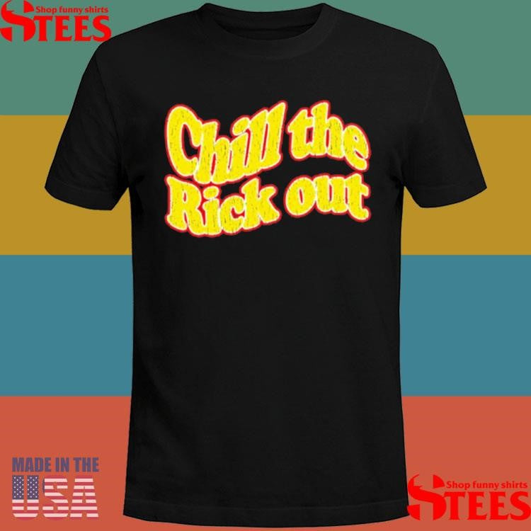Angela Belcamino Wearing Chill The Rick Out Shirts