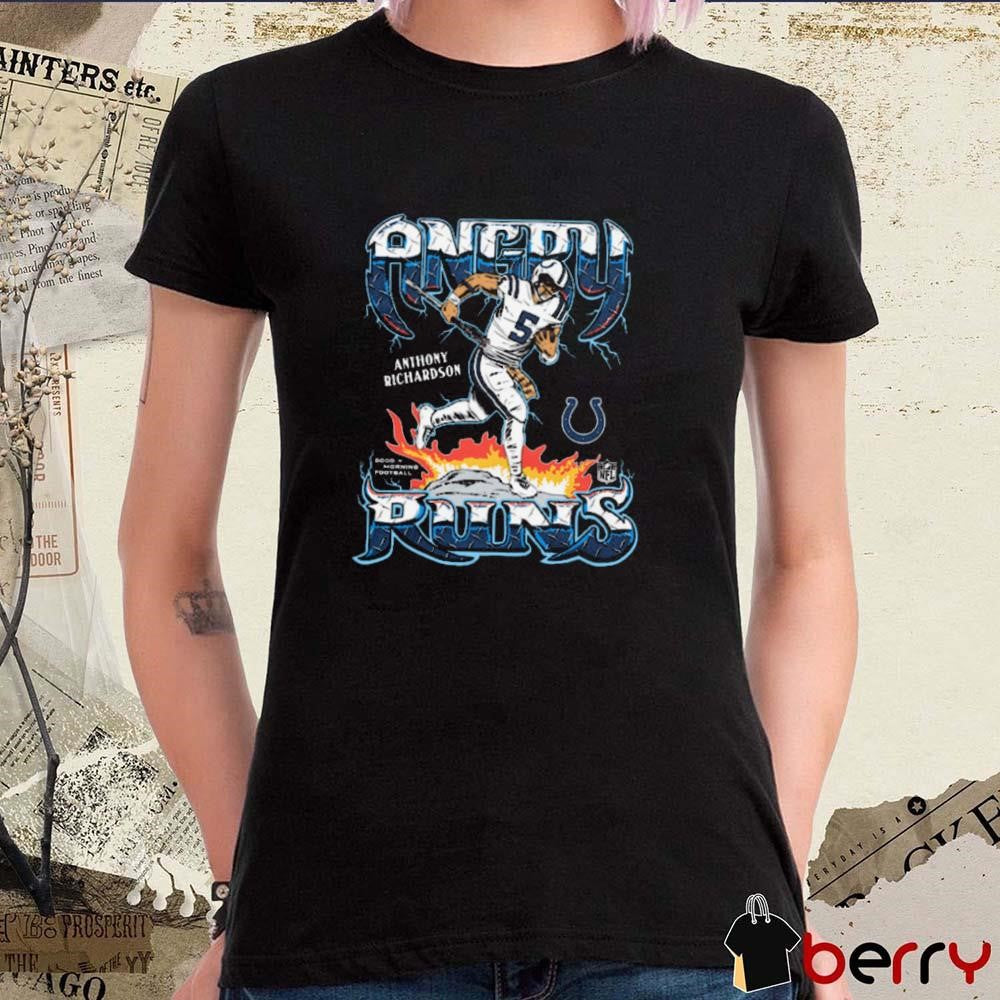 Angry Runs 2024 Indianapolis Colts Anthony Richardson NFL t-shirt