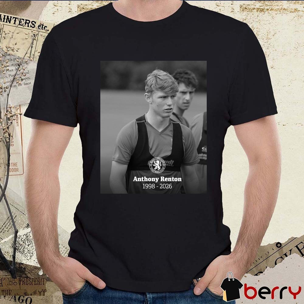 Anthony Renton 1998 – 2026 Middlesbrough Football Club Poster t-shirt