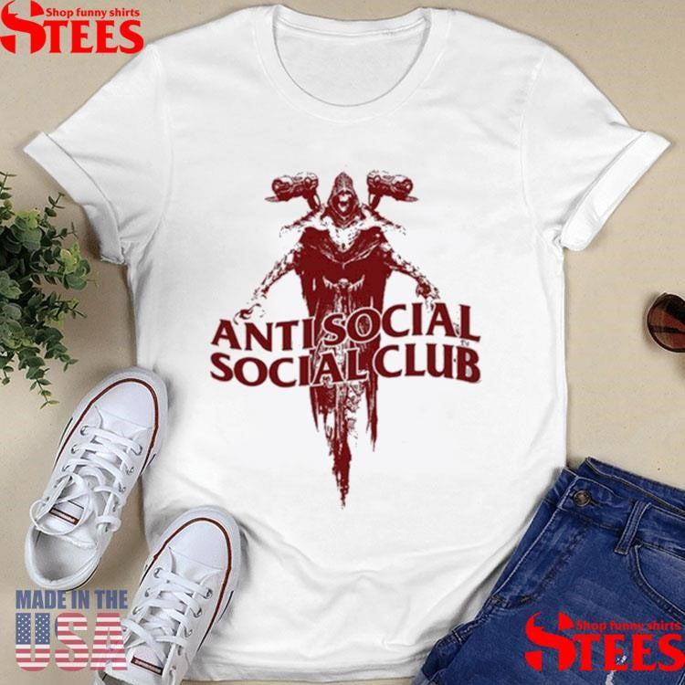 Anti Social Social Club Assc X Doom Revenant Shirts