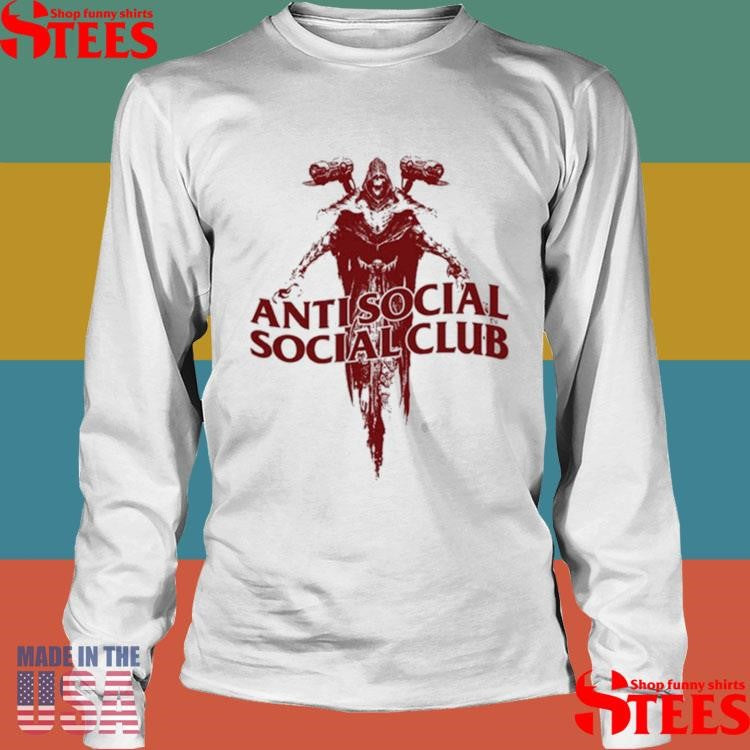 Anti Social Social Club Assc X Doom Revenant Shirts