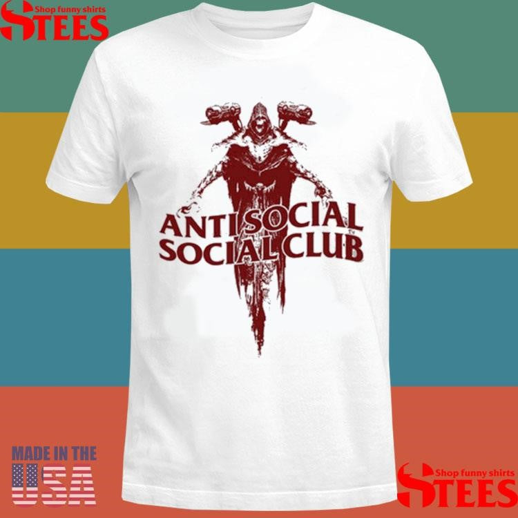 Anti Social Social Club Assc X Doom Revenant Shirts