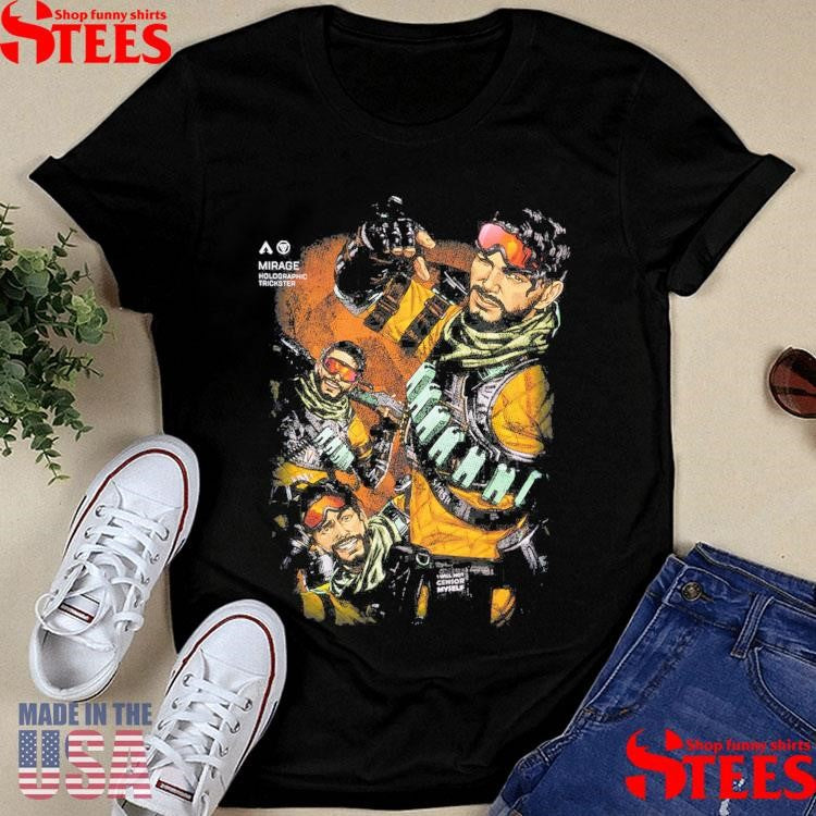 Apex Mirage Mirage Holographic Trickster Shirts