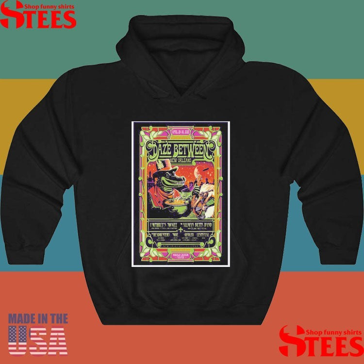 April 29-30, 2025 Daze Between New Orleans Mahalia Jackson Theater Poster Shirts