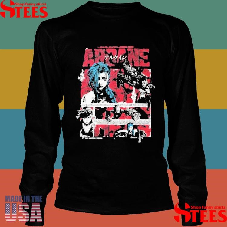 Arcane Jinx Vs Vi T-shirt