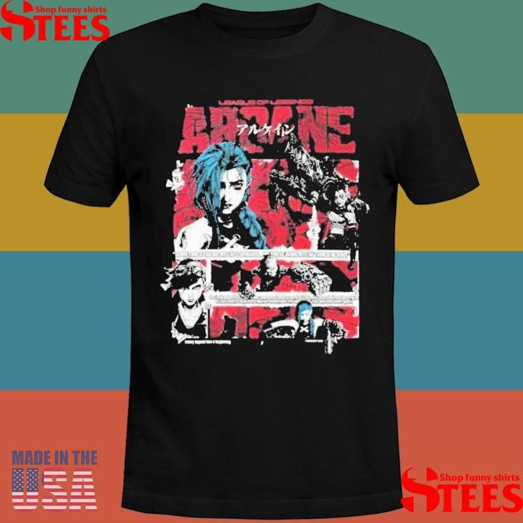Arcane Jinx Vs Vi T-shirt