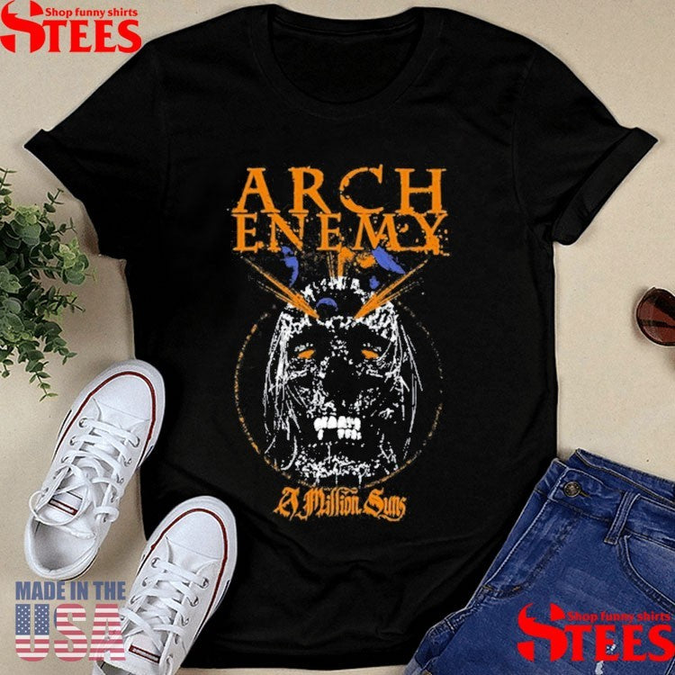 Arch Enemy A Million Suns Skull Shirts
