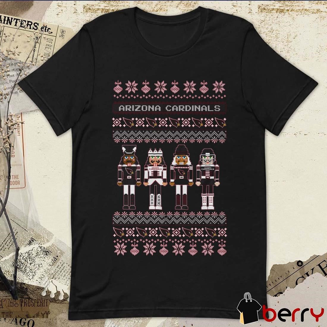 Arizona Cardinals Holiday Nutcracker NFL Ugly Christmas Sweater 2024 t-shirt