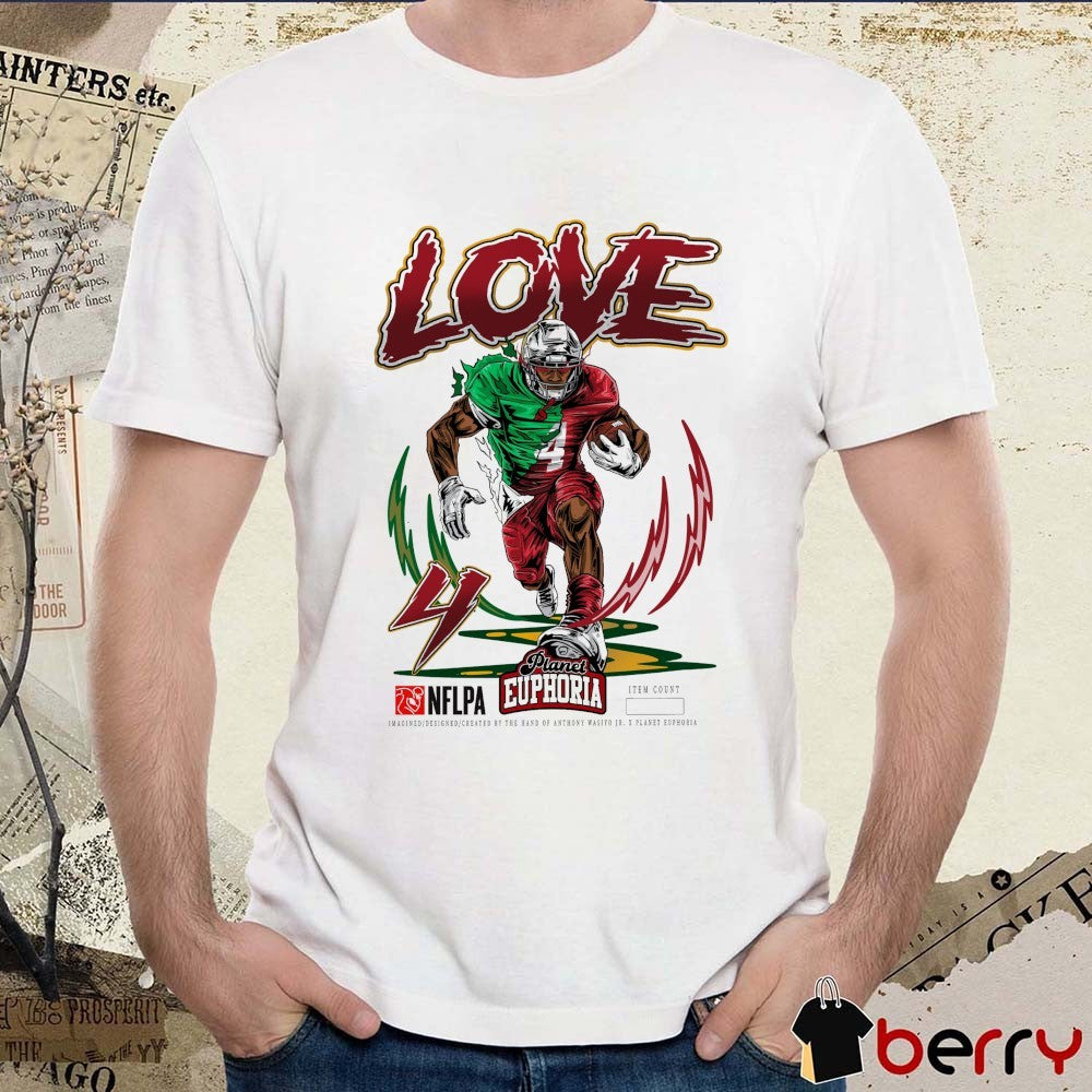 Arizona Cardinals NFL Jeremiyah Love Planet Euphoria Artwork 2026 t-shirt