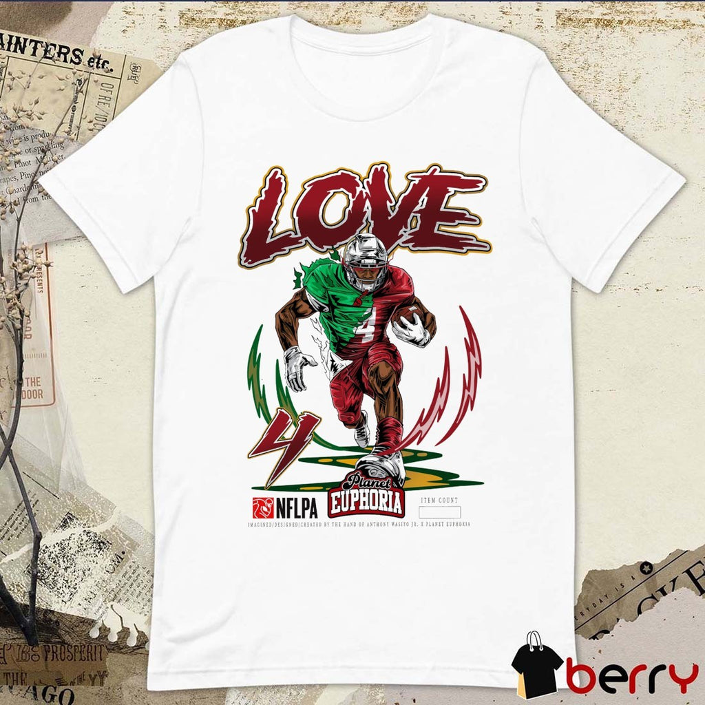 Arizona Cardinals NFL Jeremiyah Love Planet Euphoria Artwork 2026 t-shirt
