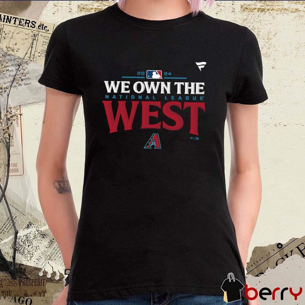 Arizona Diamondbacks 2024 We Own The National League West Division Champions t-shirt