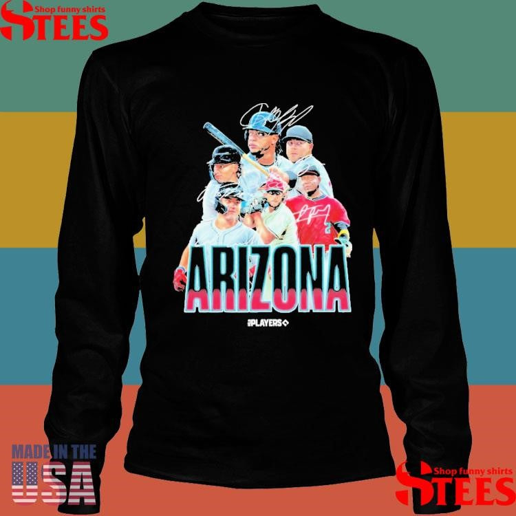 Arizona Diamondbacks Mlb Players Series Signatures Shirts