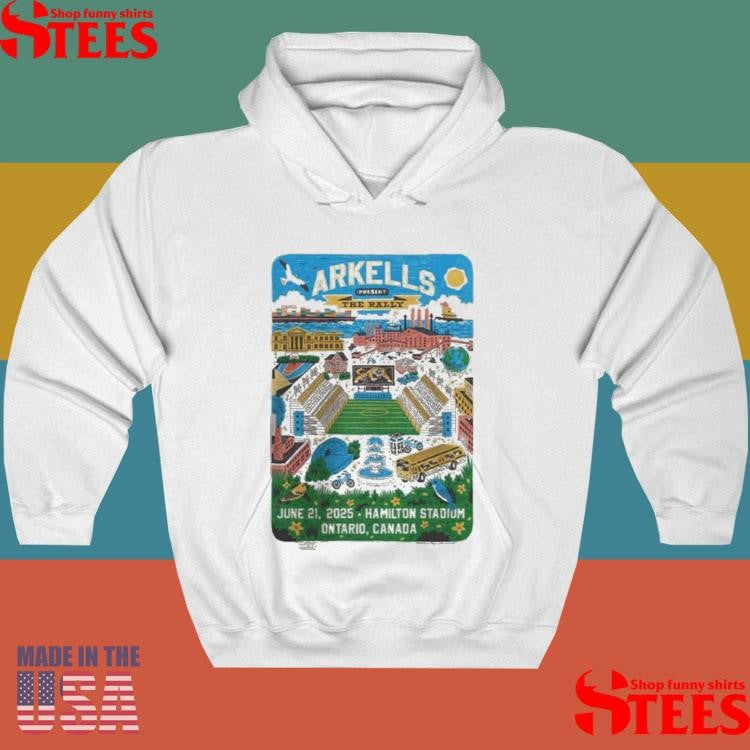 Arkells Hamilton Stadium In Hamilton On June 21 2025 T-shirt