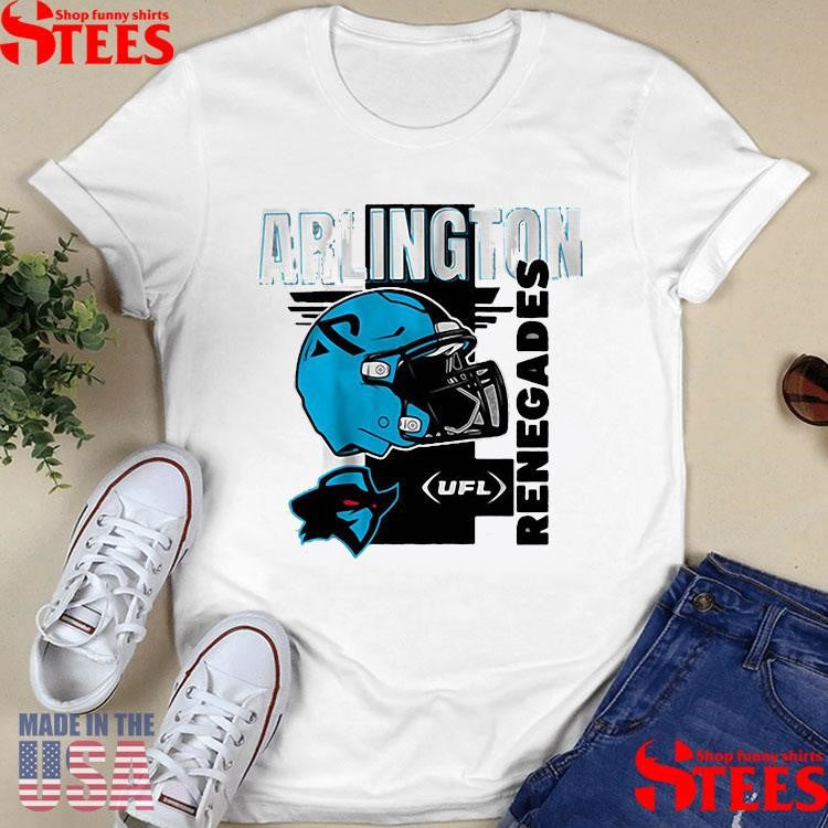 Arlington Renegades Ufl Helmet Frame Shirts