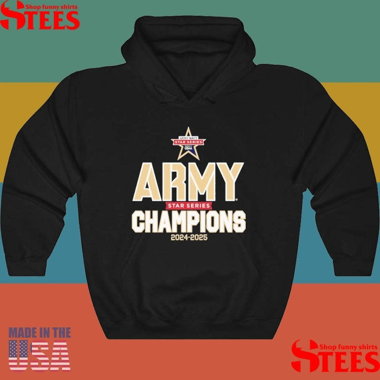 Army Black Knights 2025 Star Series Champions Shirts