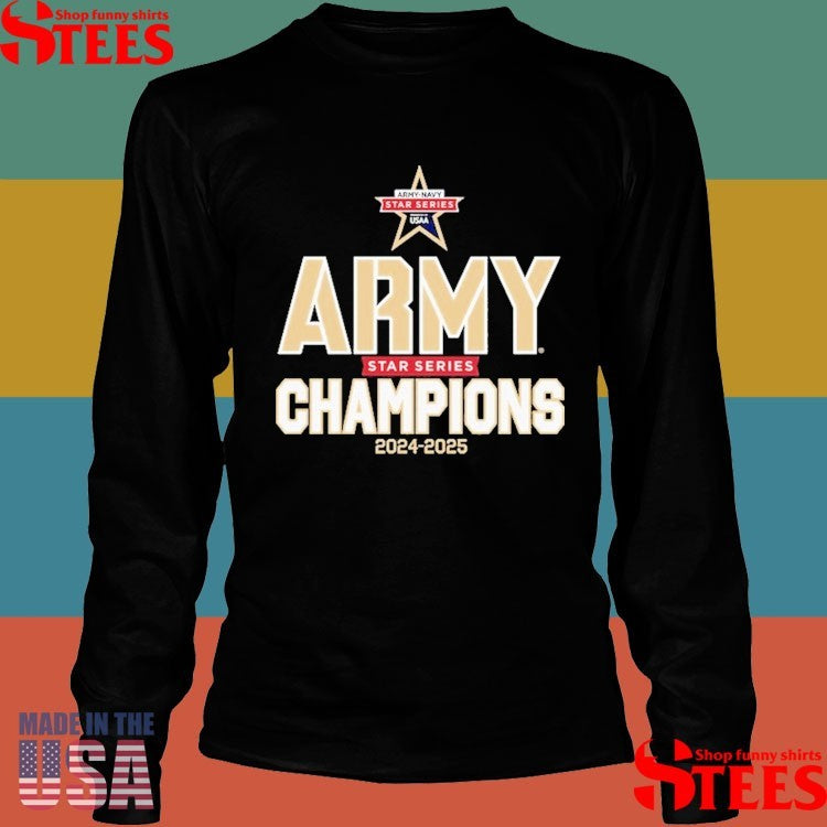 Army Black Knights 2025 Star Series Champions Shirts