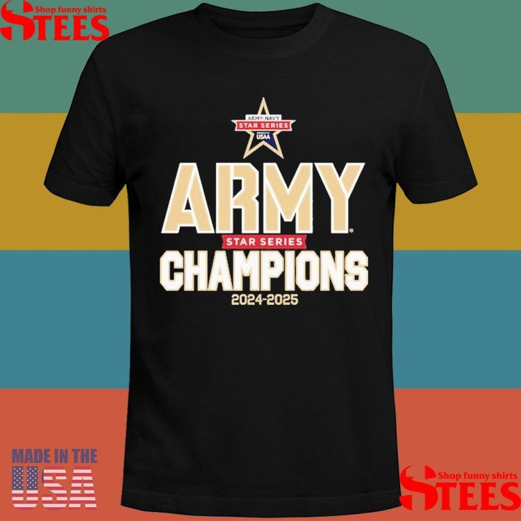 Army Black Knights 2025 Star Series Champions Shirts