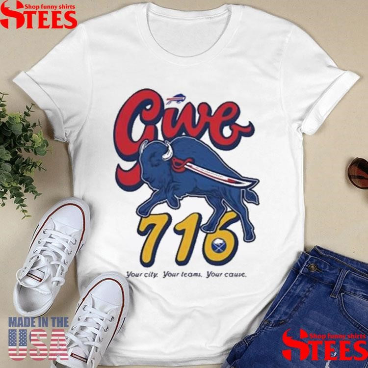 Ashbubble Abolish Ice Give 716 Your City Your Teams Your Cause T-shirt
