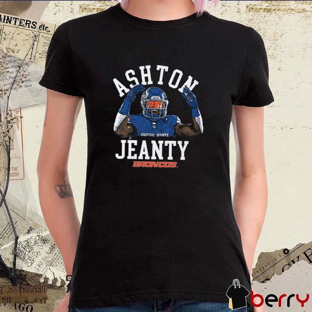 Ashton Jeanty Boise State Broncos Signature Graphic t-shirt