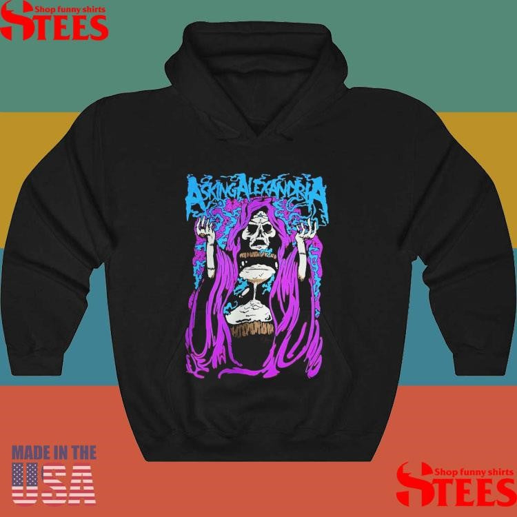 Asking Alexandria Grim Reaper Hourglass T-shirt