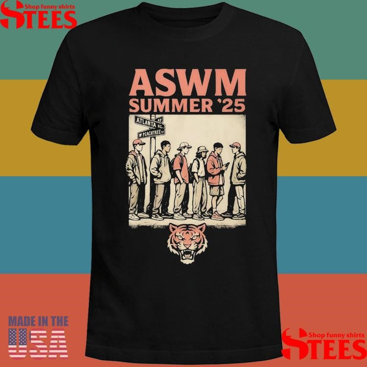 Aswm Summer 2025 Atlanta Streetwear T-shirt