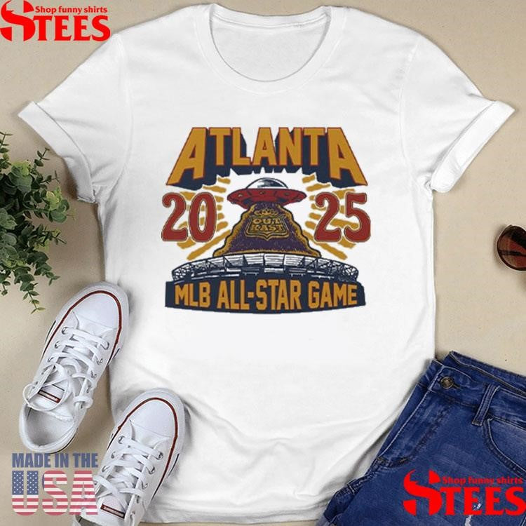 Atlanta Braves X Outkast 2025 Outkast Mlb All-star Game T-shirt