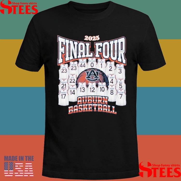 Auburn Basketball Final Four 2025 Shirts