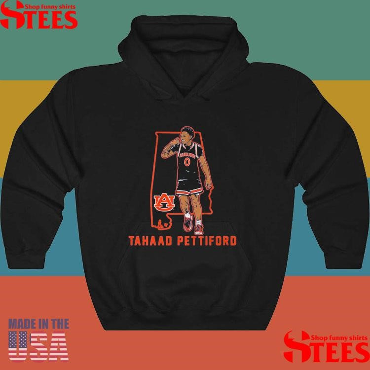 Auburn Basketball Tahaad Pettiford State Star Shirts