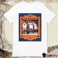 Auburn Tigers Basketball 2025 NCAA Final Four Bound And Then There Were Four Poster t-shirt