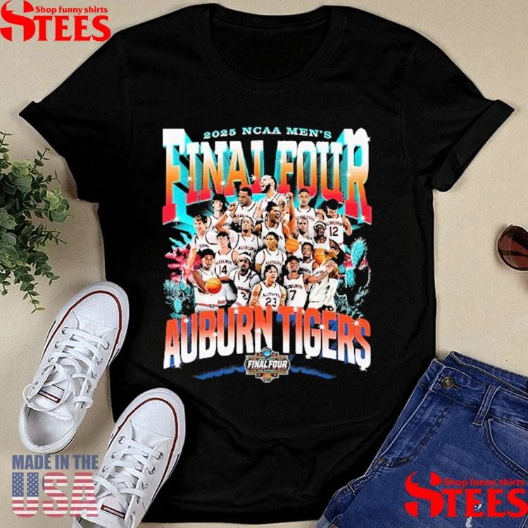 Auburn Tigers Final Four 2025 Men’s Basketball Nil Shirts