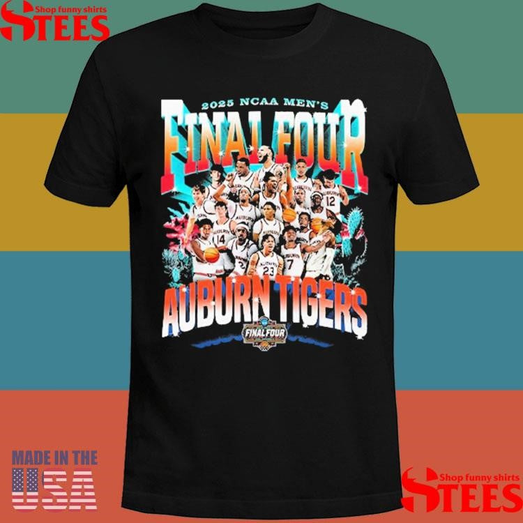 Auburn Tigers Final Four 2025 Men’s Basketball Nil Shirts
