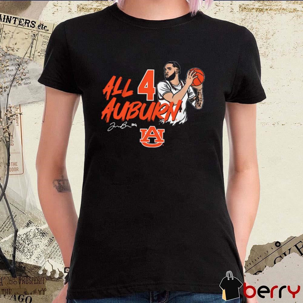 Auburn Tigers NCAA Johni Broome All 4 Auburn Signature t-shirt