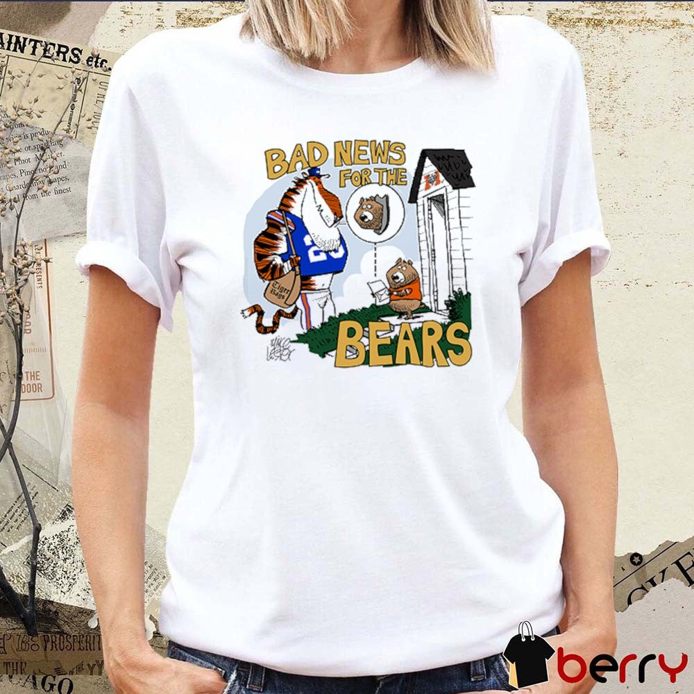 Auburn Tigers Vs Mercer Bears Gameday Bad News For The Bears November 22 2025 t-shirt