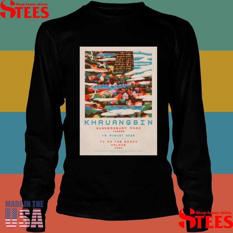 August 15 2025 Khruangbin Gunnersbury Park, London Poster-portrait Shirts