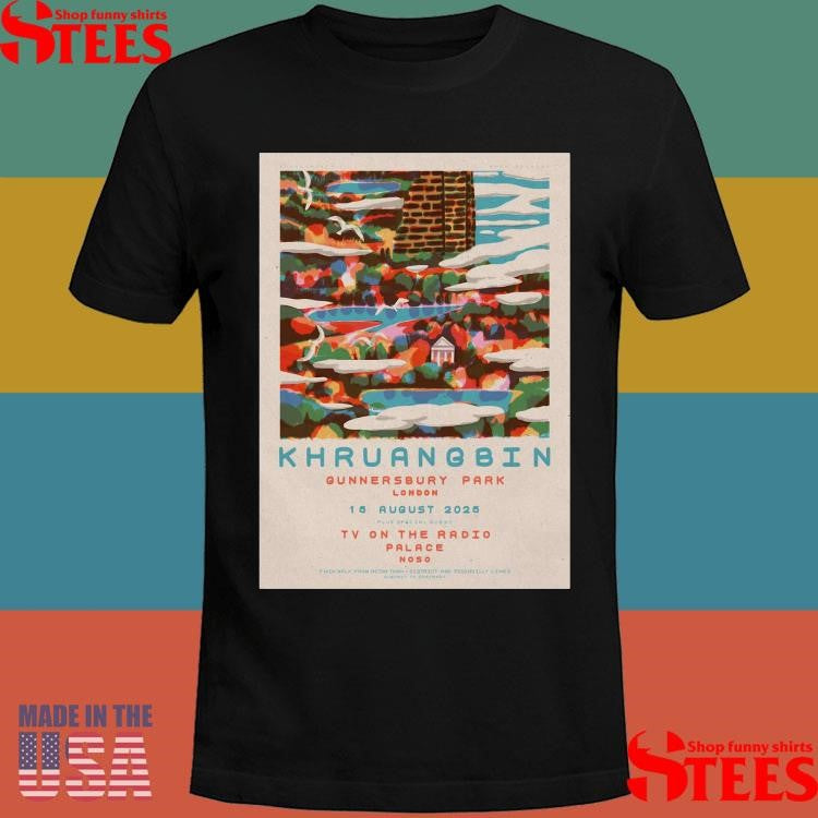 August 15 2025 Khruangbin Gunnersbury Park, London Poster-portrait Shirts
