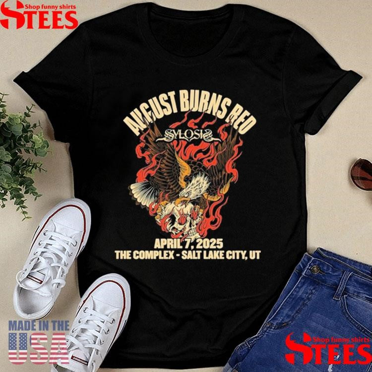 August Burns Red April 7, 2025 The Complex Salt Lake City, Ut Shirts