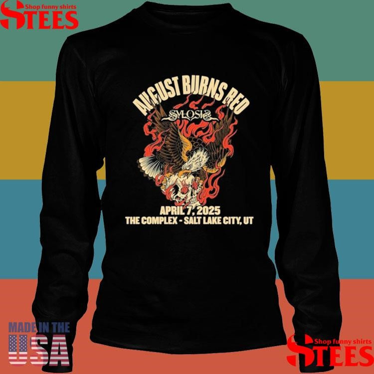 August Burns Red April 7, 2025 The Complex Salt Lake City, Ut Shirts