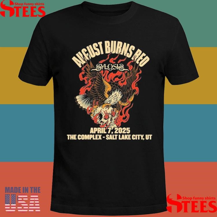 August Burns Red April 7, 2025 The Complex Salt Lake City, Ut Shirts