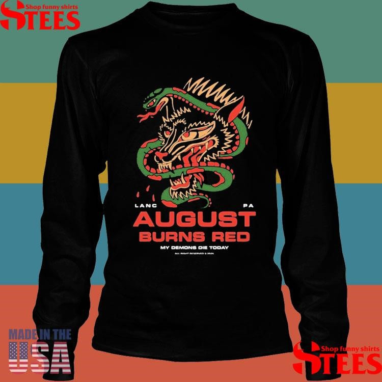 August Burns Red Lancaster, Pa Snake Dragon Shirts