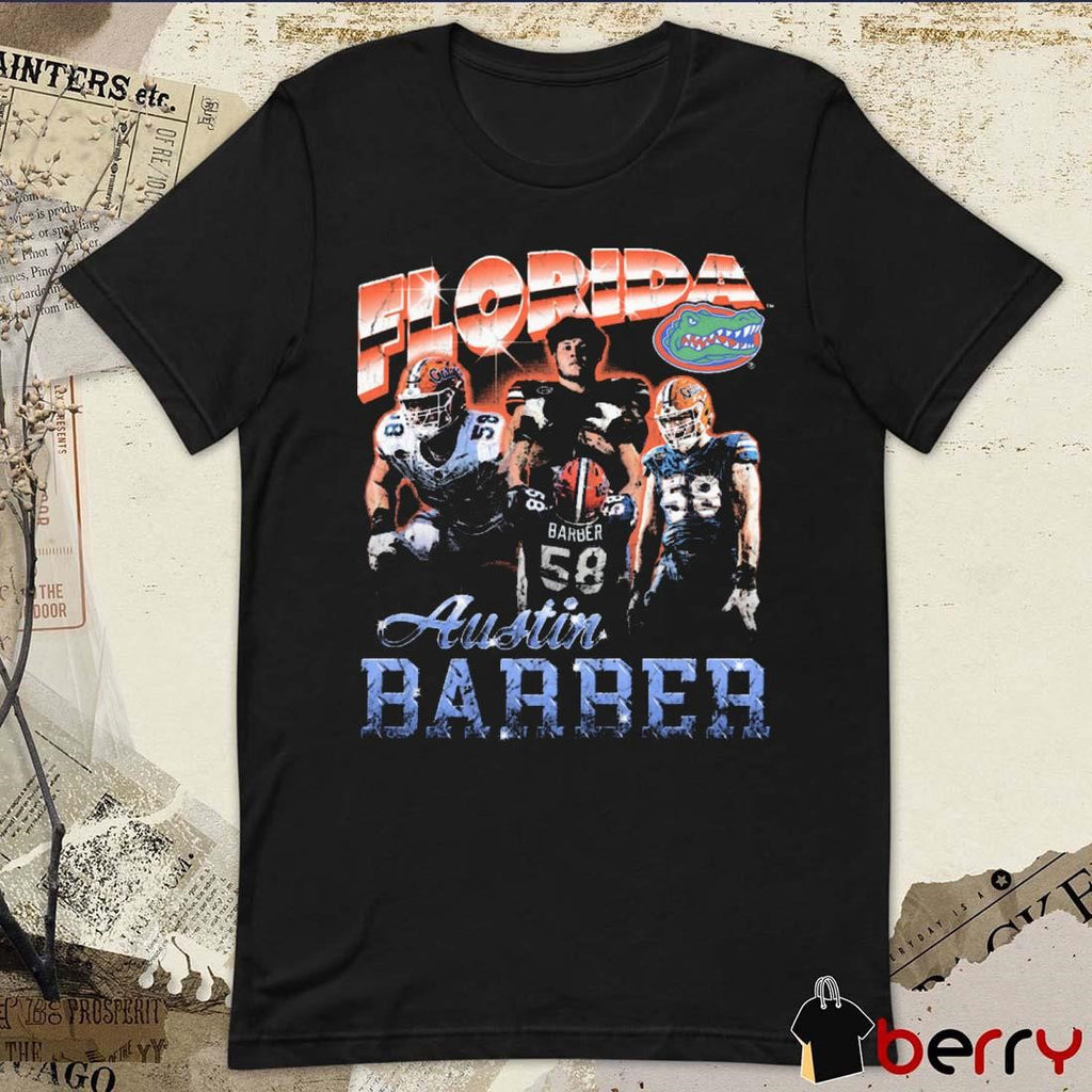 Austin Barber Florida Gators Vintage Graphic t-shirt