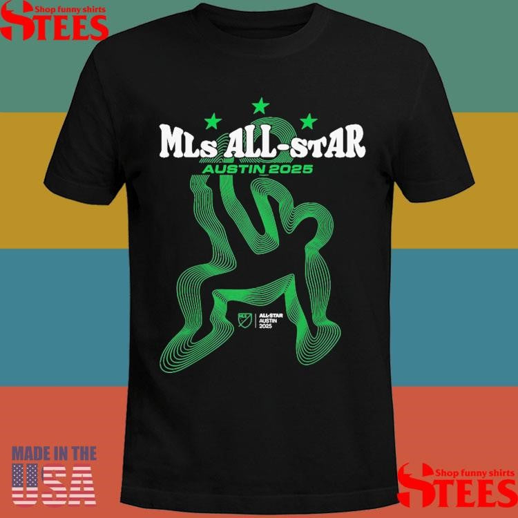 Austin Texas Preschool 2025 MLS All-Star Game Bicycle Kick T-Shirt