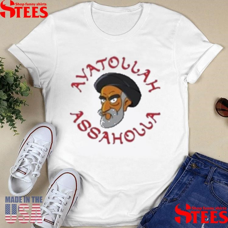 Ayatollah Assaholla Head T-shirt